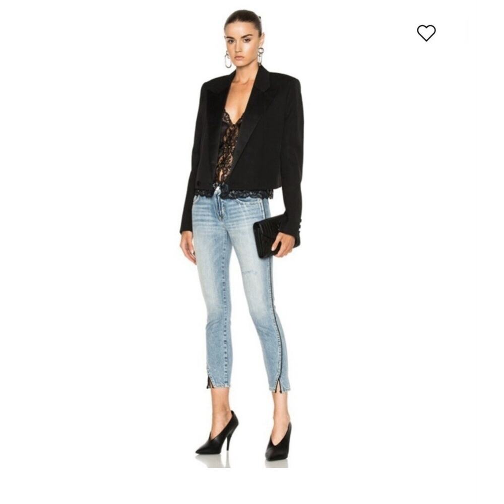 AMO Twist Sweet Cheeks Skinny Jeans Women’s Size 27